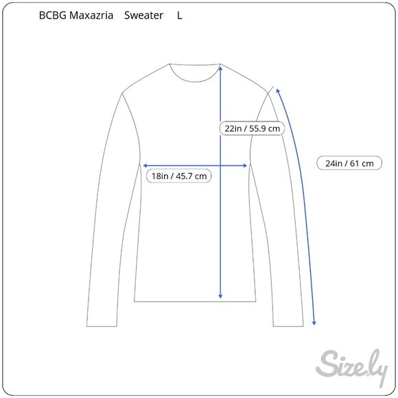 BCBG Maxazria Womens Black Long Sleeve Sweater L - Picture 2 of 6